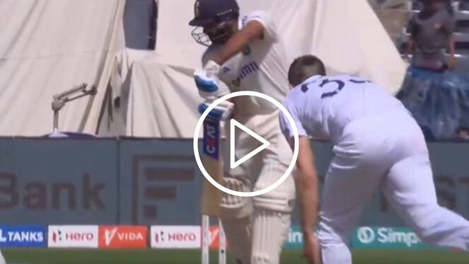 [Watch] Rohit Sharma Gets 'Lucky' As Zak Crawley Drops Low Catch At Slips